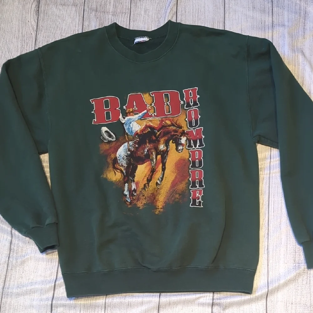 Vintage Jerzees Dark Green Crewneck Sweater
